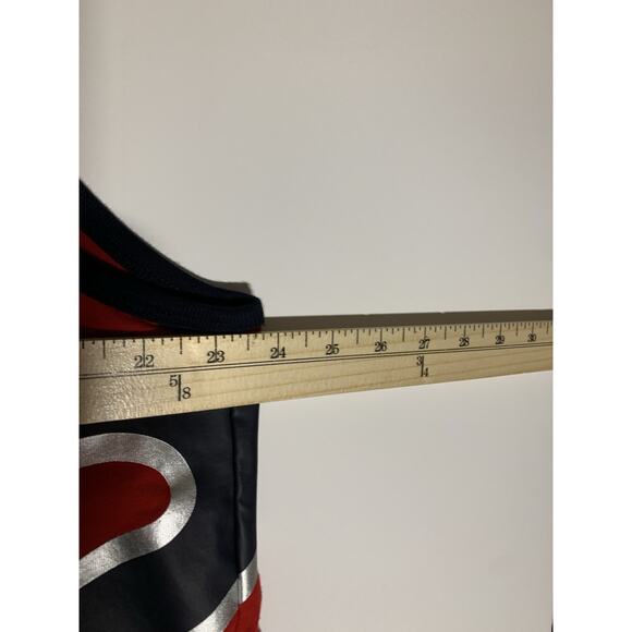 Polo Ralph Lauren Tank Top Sz XL Bubble Logo Shirt Navy Blue Red Performance - Picture 6 of 9